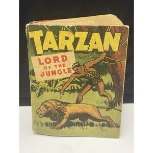 1946 TARZAN LORD OF THE JUNGLE BIG LITTLE BOOK / BETTER LITTLE BOOK Read Descrip